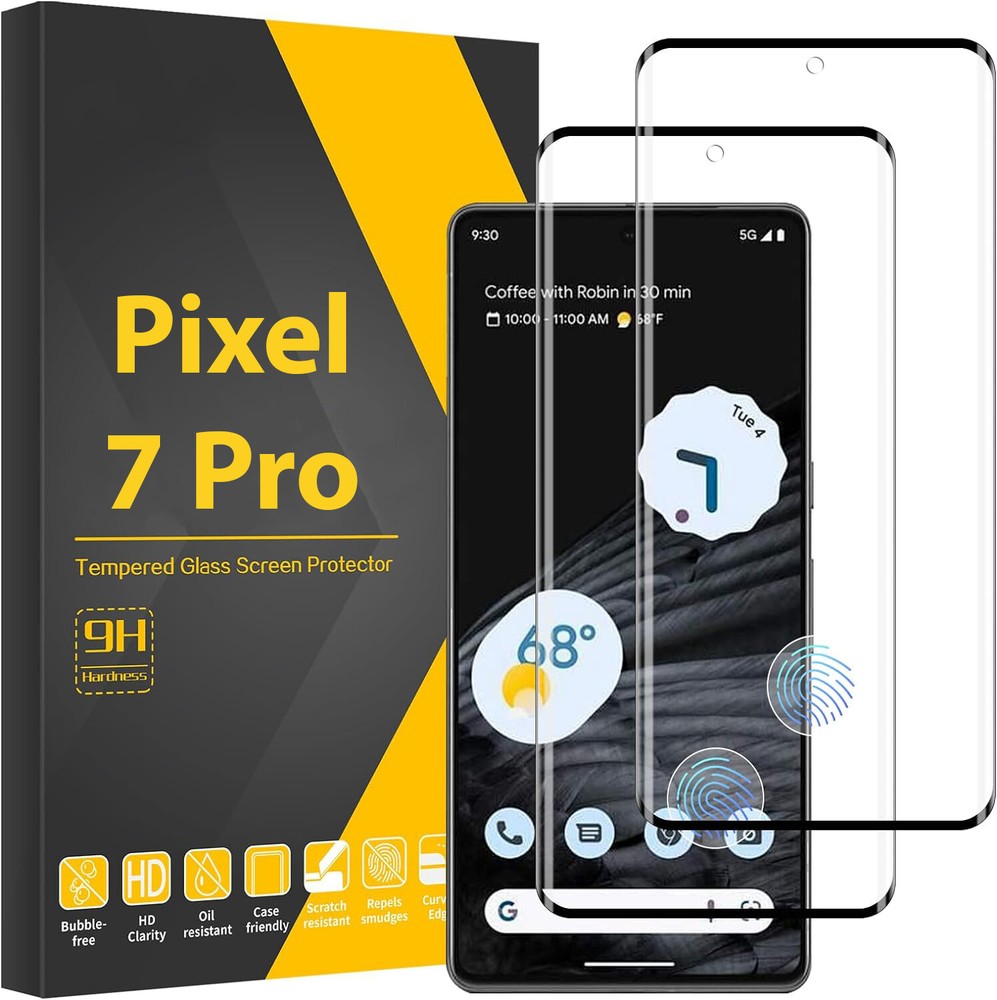 3x For Google Pixel 7 / 7 Pro / 7a Tempered Glass Screen Protector Full Coverage