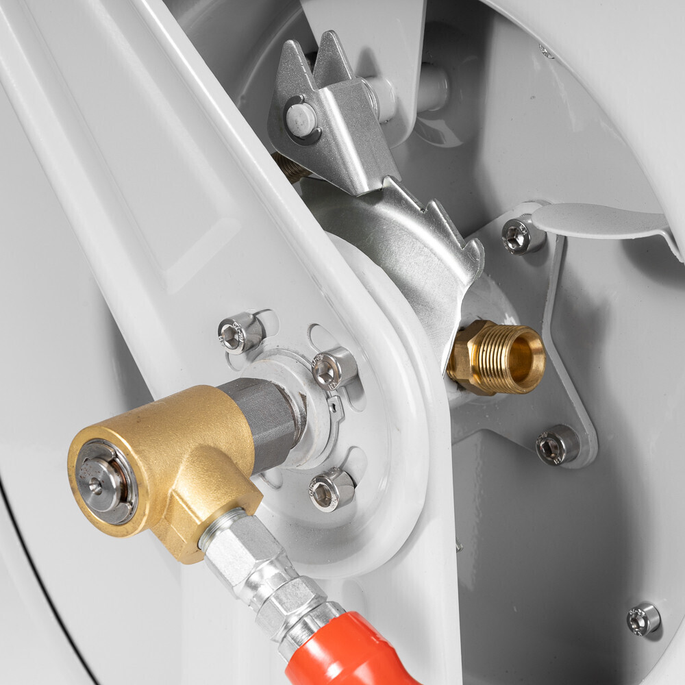 Self-Winding Hi-Pressure Hose Reel, 4000 psi, Dual-Arm Retractable