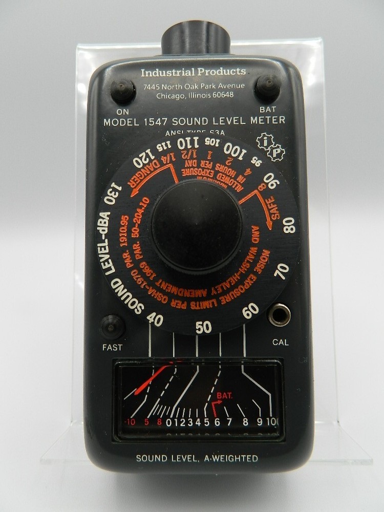 Sound Level Meter - Industrial Products - Model 407730 - UNTESTED