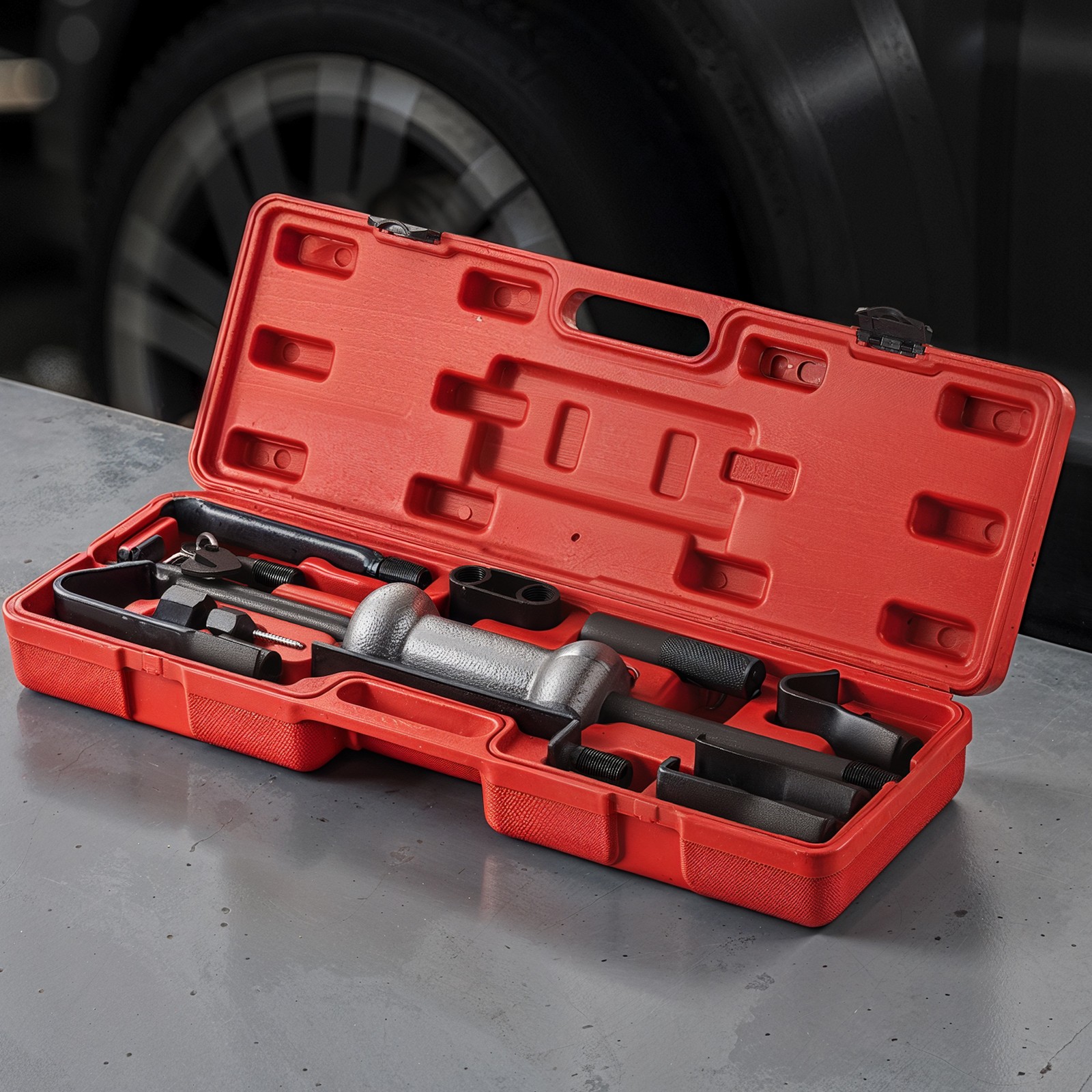 Uimoso 10lb Heavy Duty Slide Hammer Dent Puller Auto Body Repair Frame Tools