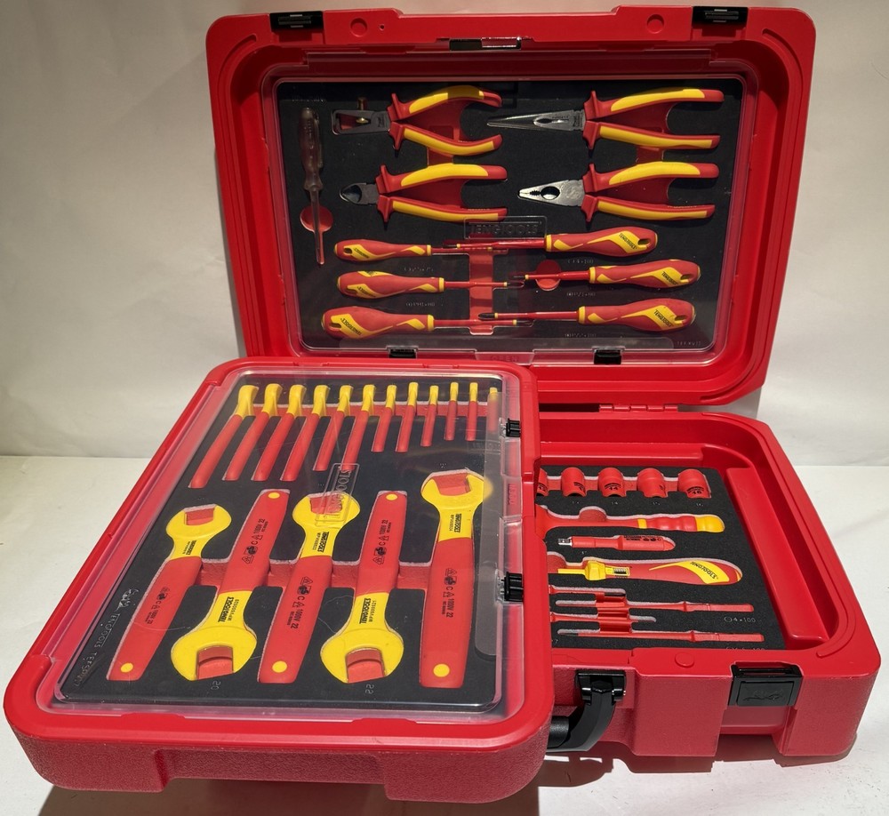 Teng Tools Insulated Tool Set 55PC 1000v Electrician Tool Kit