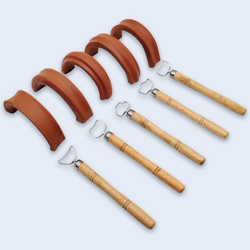 Handle Pottery Carving Tool Ceramic Shaping Scraper Tool Pottery Tool