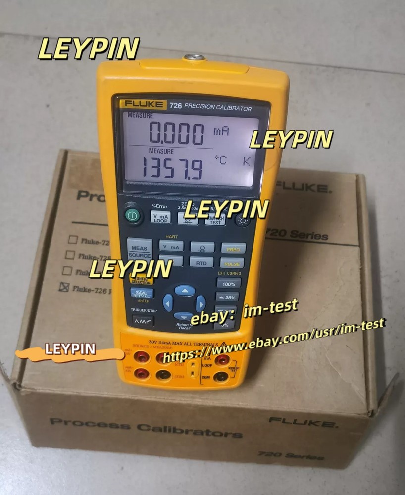 Fluke 726 multifunctional process calibrator/calibrator, functioning properly*im
