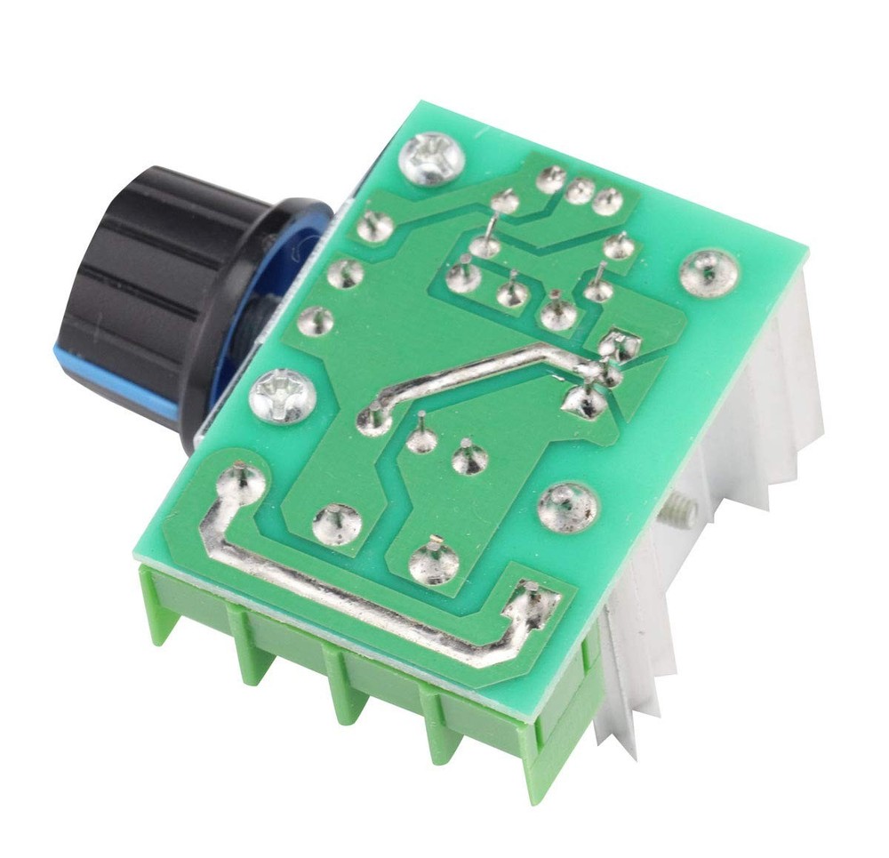 2 PCS Motor Dimmer Speed Controller Module Adjustable AC 50-220V 25A 2000W