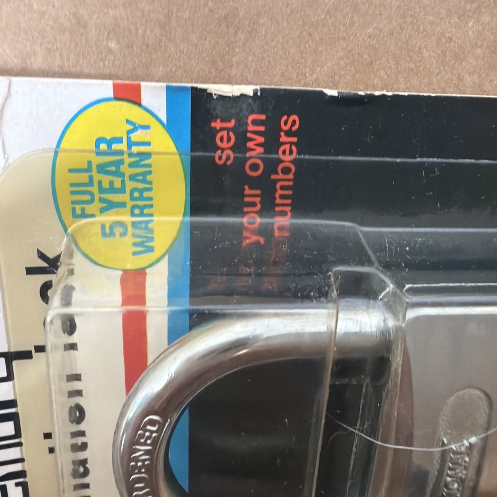 National Mr. Memory Combination Lock V656