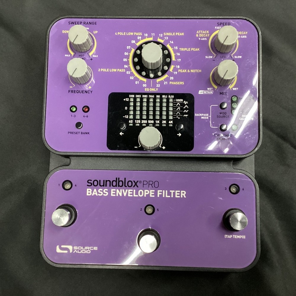 Source Audio SA143 Bass Envelope Filter Effect Pedal Used