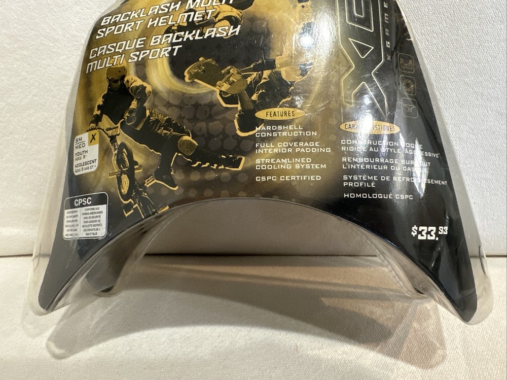 Bell X-Games Size Small Medium Backlash Sport Helmet Replacement Padding Inserts