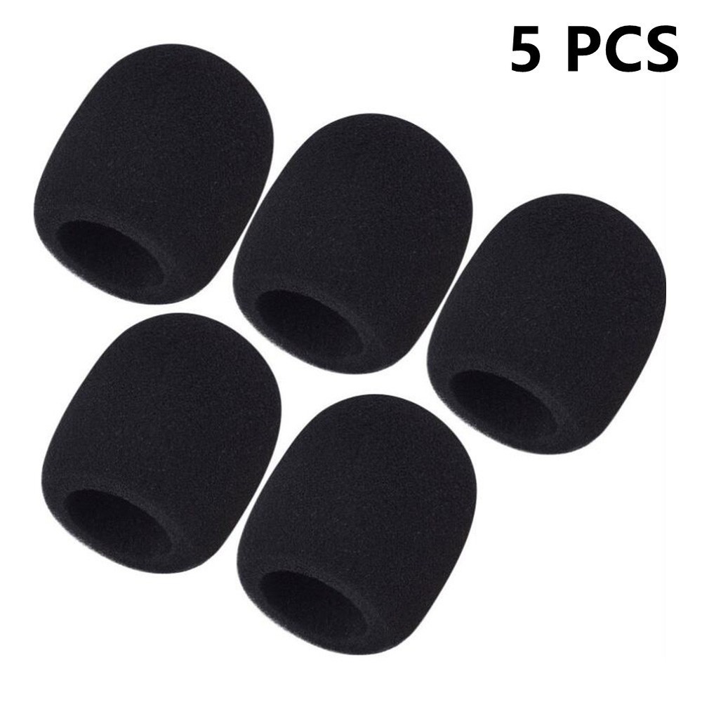 US Foam Handheld Microphone Windscreen 5 Pack Replacement High Quality Covers
