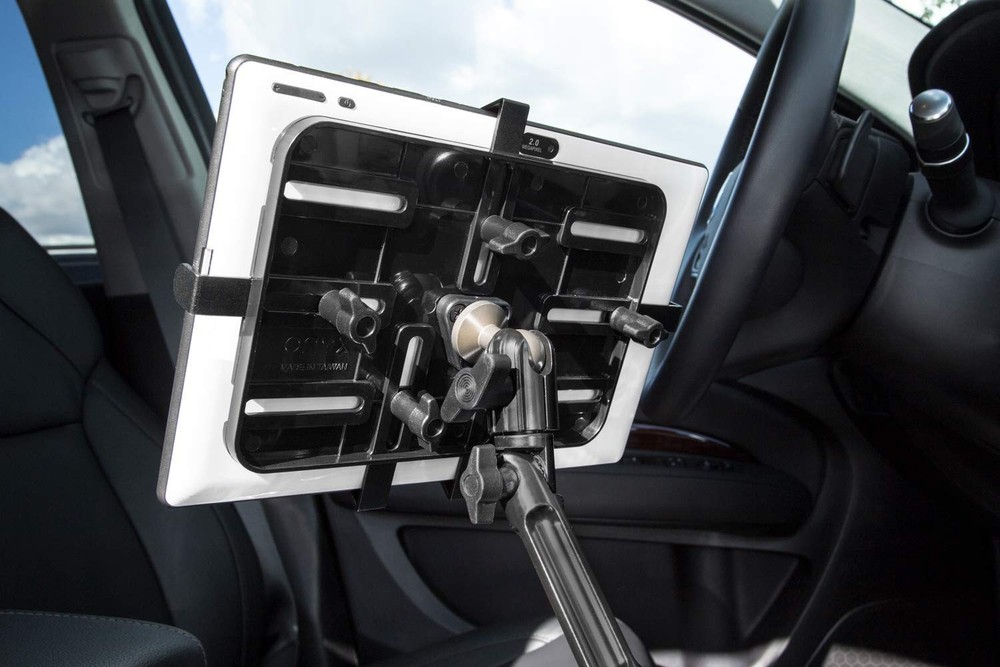 Heavy Duty Tablet Mount for Car Cup Holder Universal ELD Compliance Solution