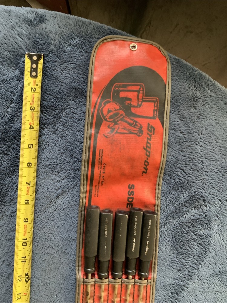 Snap On Screwdriver Set, Older Style….see Pics….black Handle