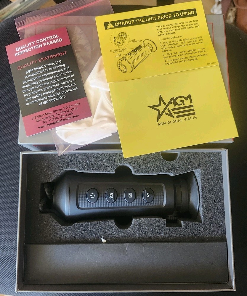 AGM Asp-Micro TM160 Short Range Thermal Imaging Monocular, Tested