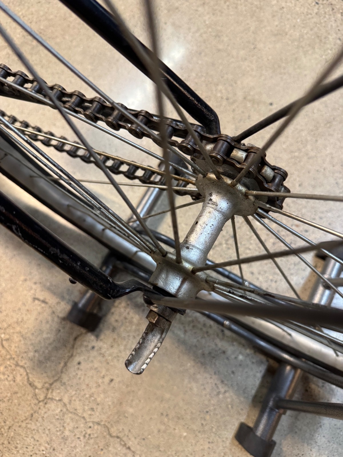 Antique Safety Bicycle c.1890s–1910 Spoon brake Early Bike Vintage- Very Rare!