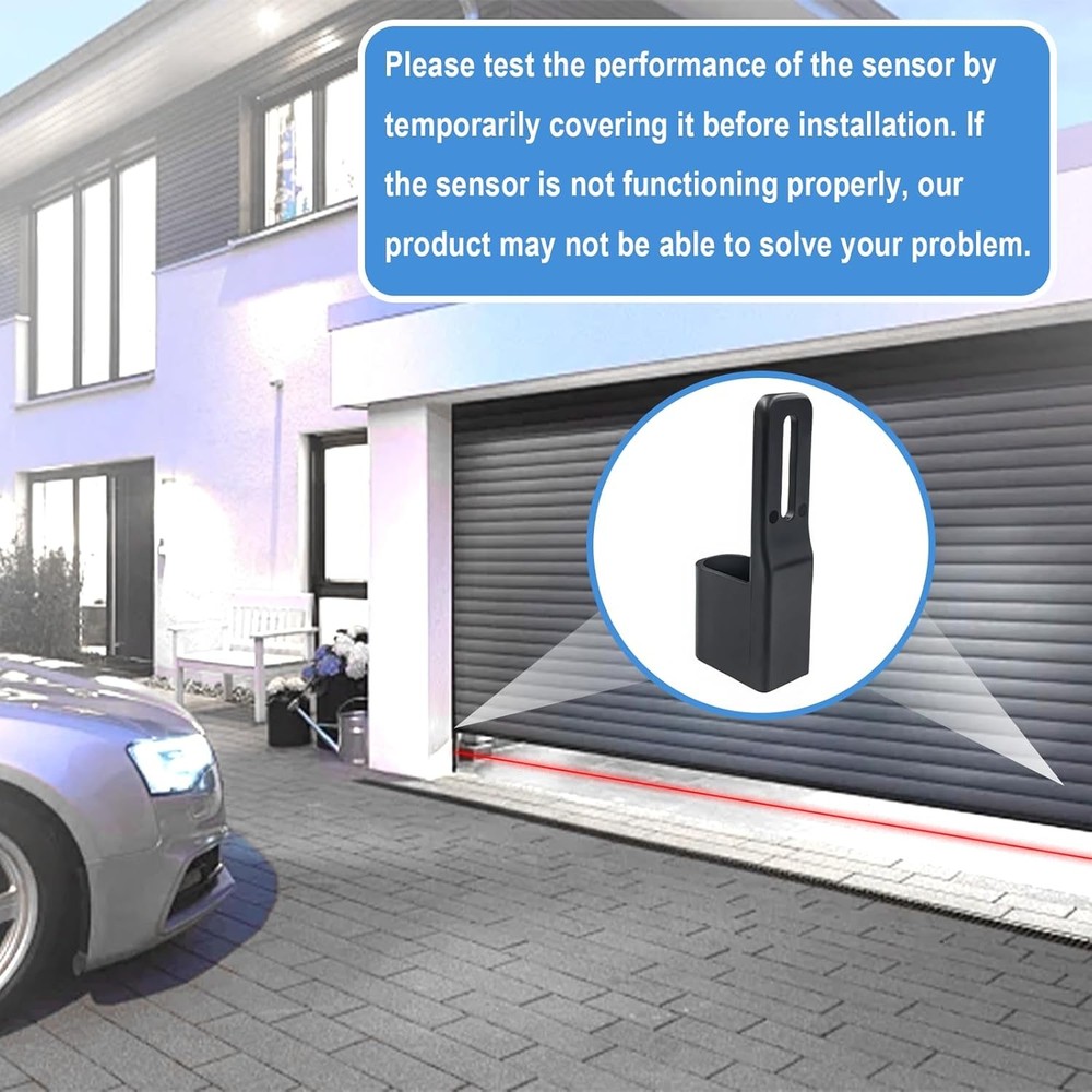 2-Pack Garage Door Sensor Sun Shield Protector for LiftMaster Chamberlain