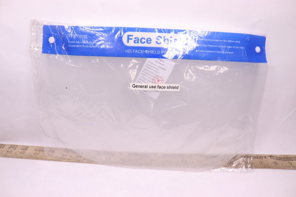 Safety Full Face Shield Transparent Visor