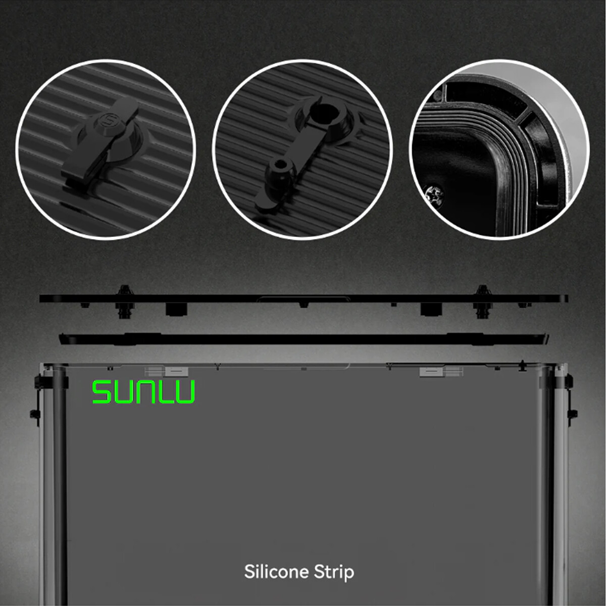 SUNLU E2 Filament Dryer Box,Up to 110℃,Support Annealing,For PA PLA PETG PC-ABS