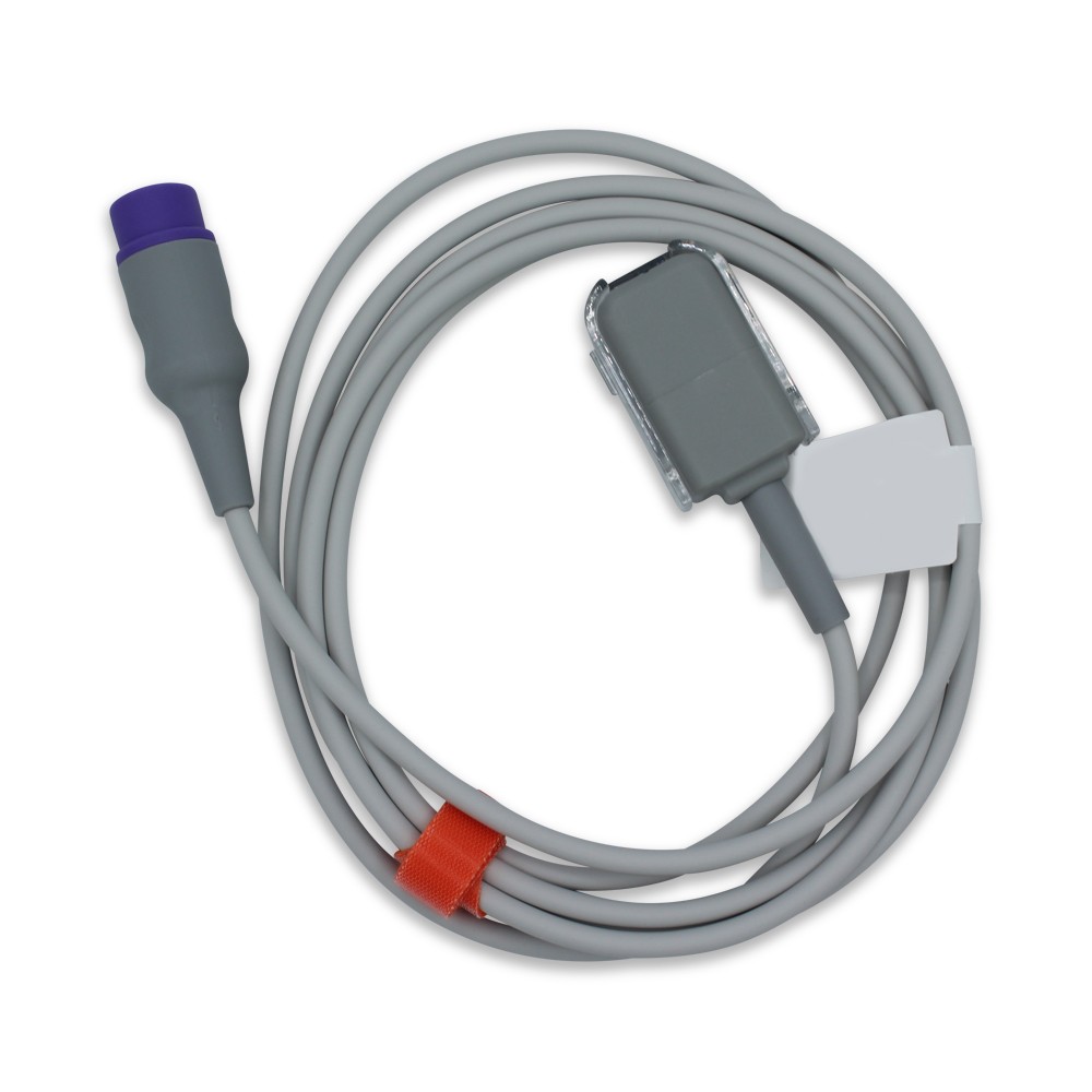 Replacement For MINDRAY DATASCOPE PASSPORT 8 SPO2 ADAPTER CABLE