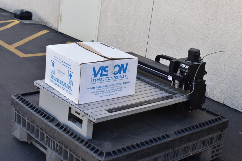 Vision engraving and routing system 2424