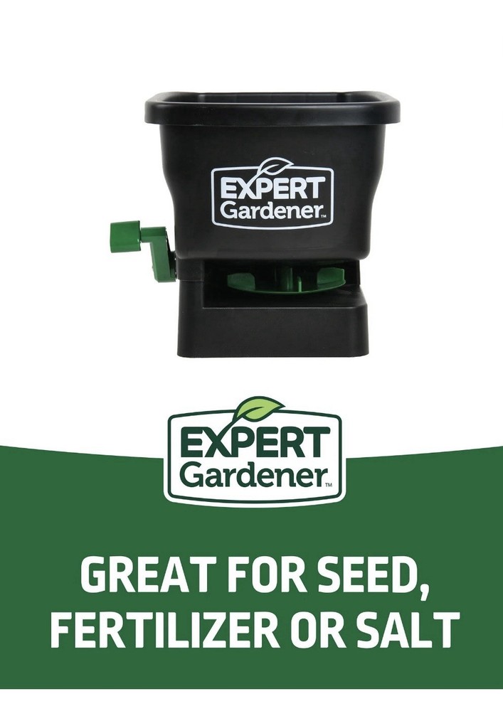 Expert Gardener Handheld Seed & Fertilizer Spreader