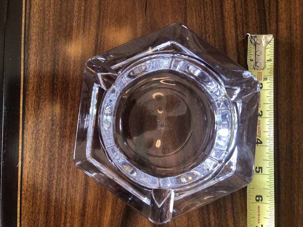 Lead Glass Ashtray