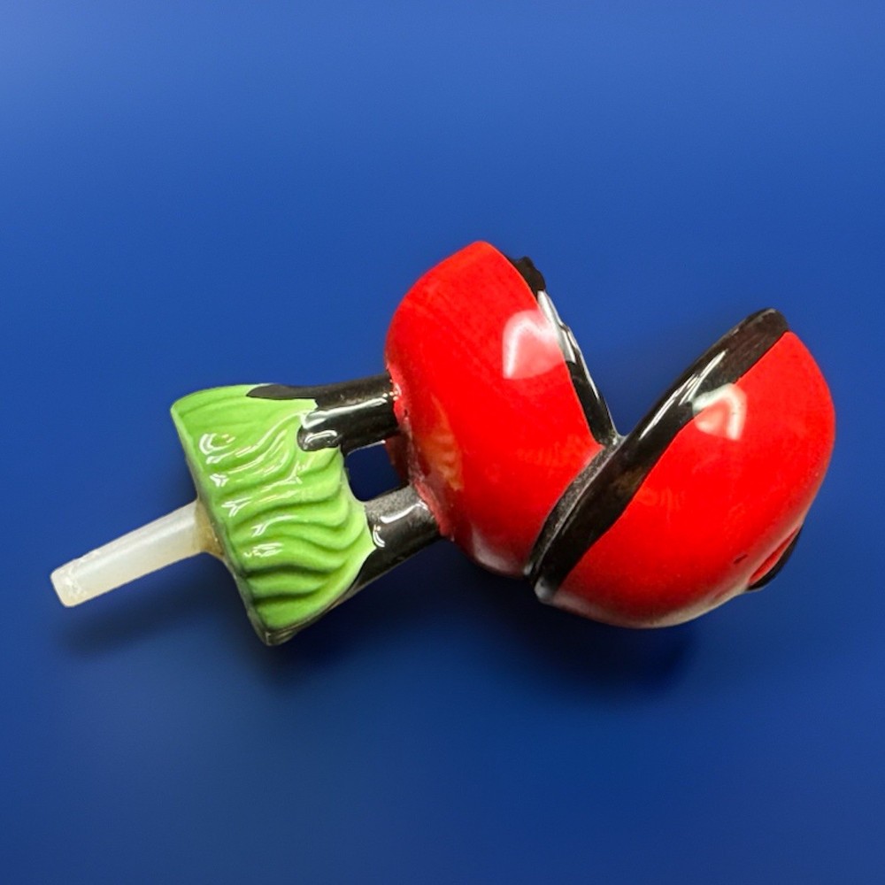 Nora Fleming Ceramic Hot Stuff BBQ Grill A63 Mini Platter Charm