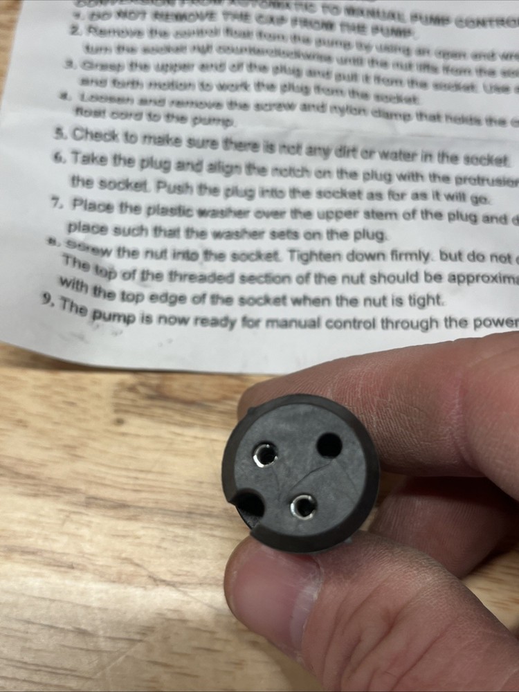 MANUAL PLUG KIT 24449A510