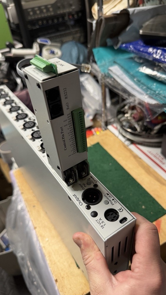 Intelix Audio Mixer Rack Unit Tested Working No Power Cable