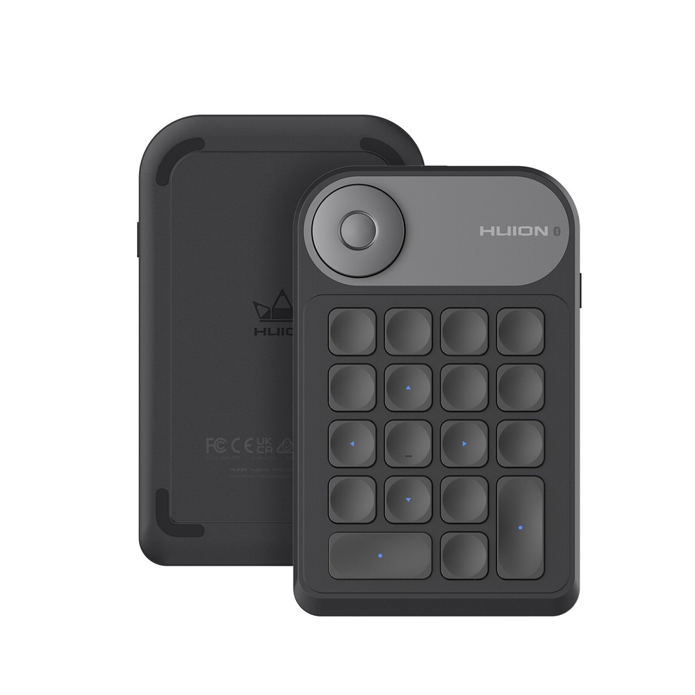 HUION Keydial Mini Bluetooth Programmable Keypad 18 keys Certified Refurbished