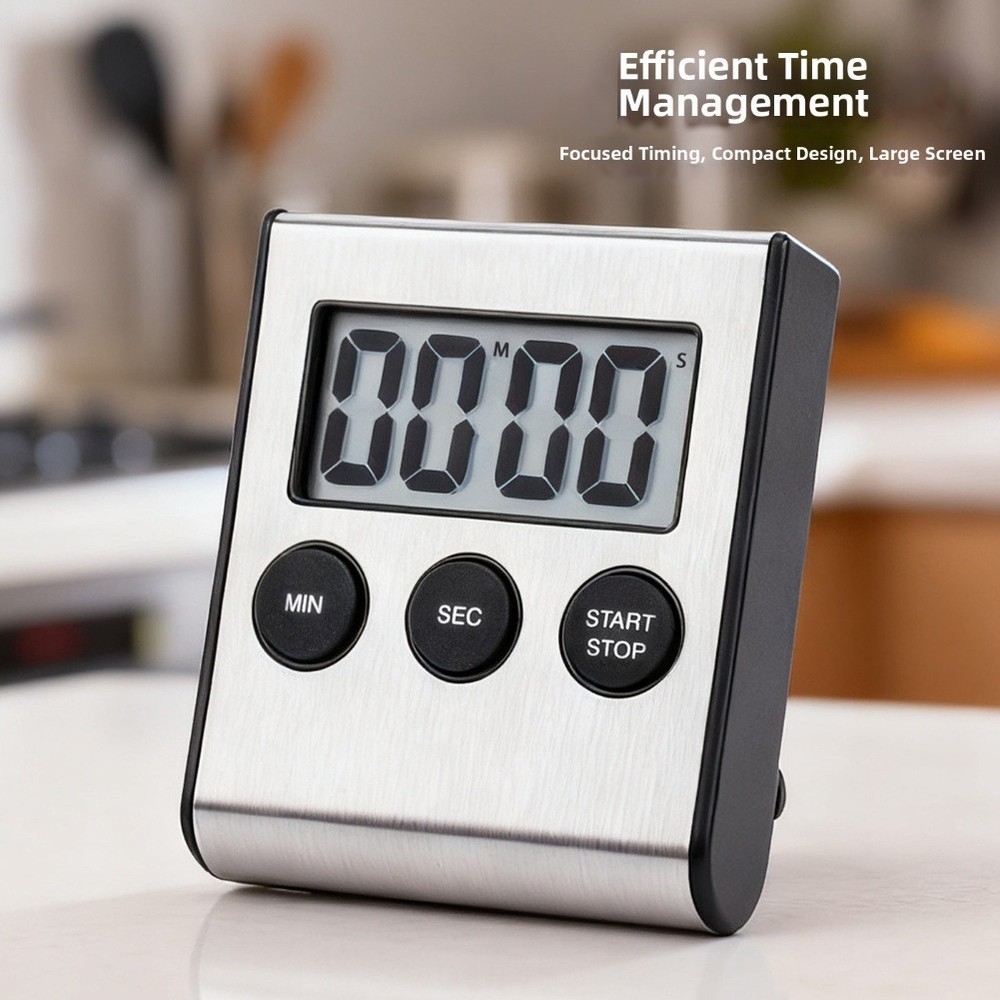 For Kitchen Alarm Timer Manager with Magnetic Display and Multiple Modes