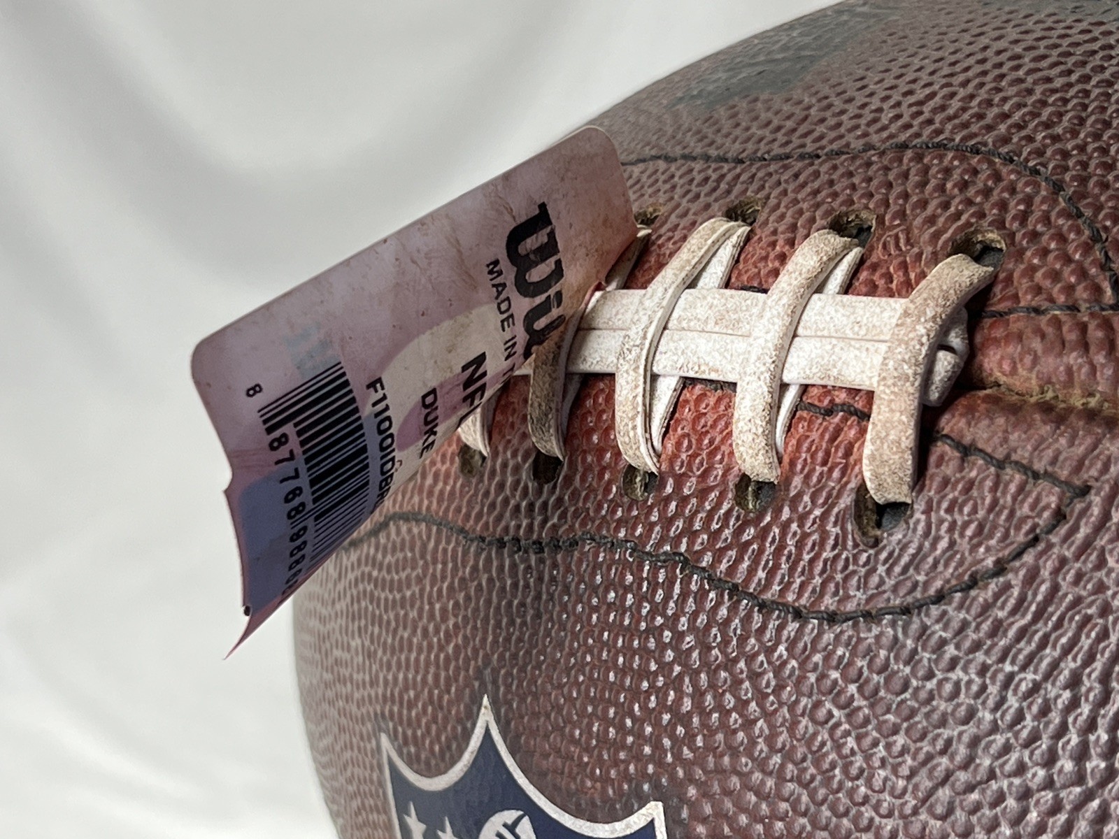 NFL "The Duke" Wilson Football - Game Ball - Game Prepped & Conditioned