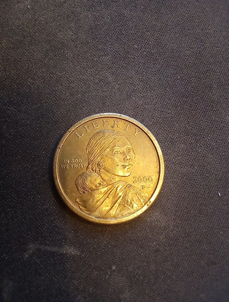 2000 P Sacagawea Dollar Wounded Eagle