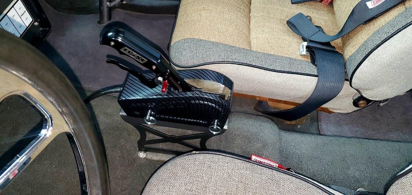 Sheldon Machine 5 in. Tall Tunnel Mount Shifter Stand | B&M, Hurst, TCI, etc.