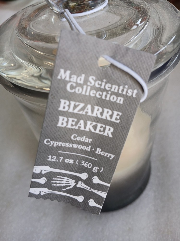 Bizarre Beaker 12.7 oz Skull Candle