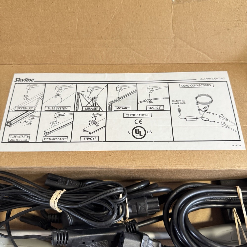 Skyline 34963 Silver 120v Light System Tested/Working