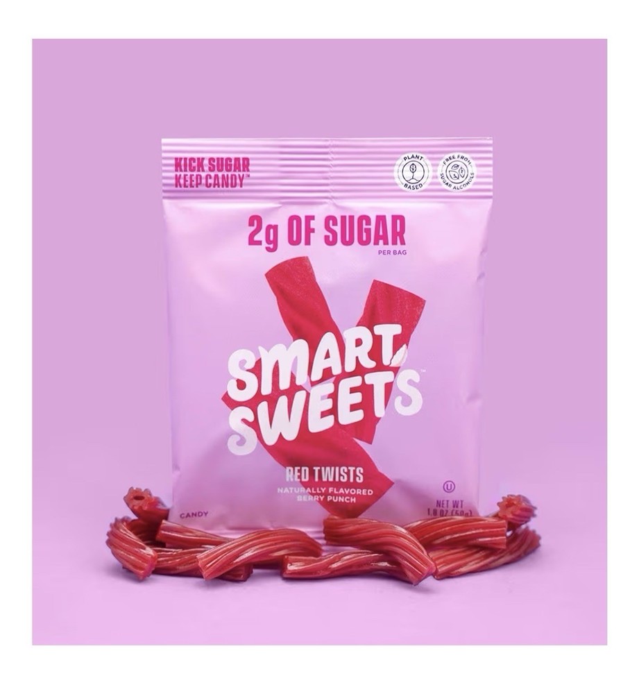 Smart Sweets Red Twists 4 Pack