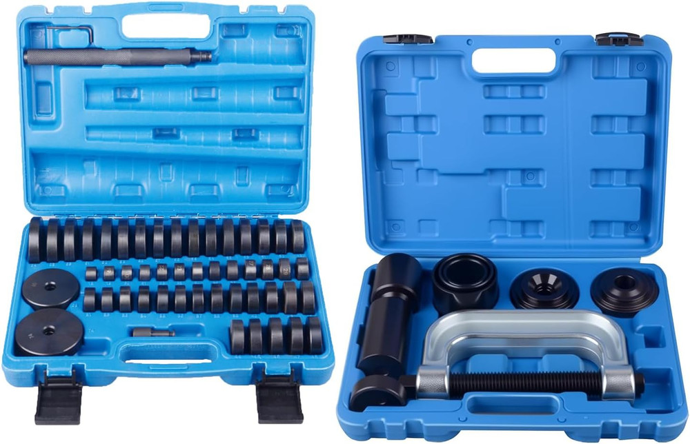 52 in 1 Custom Bushing Driver Set Bundle Ball Joint Press & U Joint Removal Tool