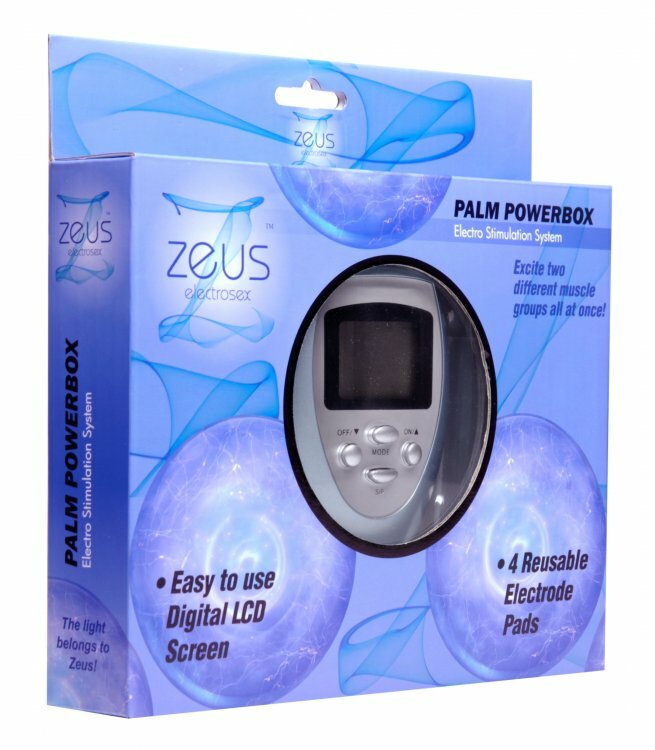 Palm Power Box 6 Modes Electro Therapy Device