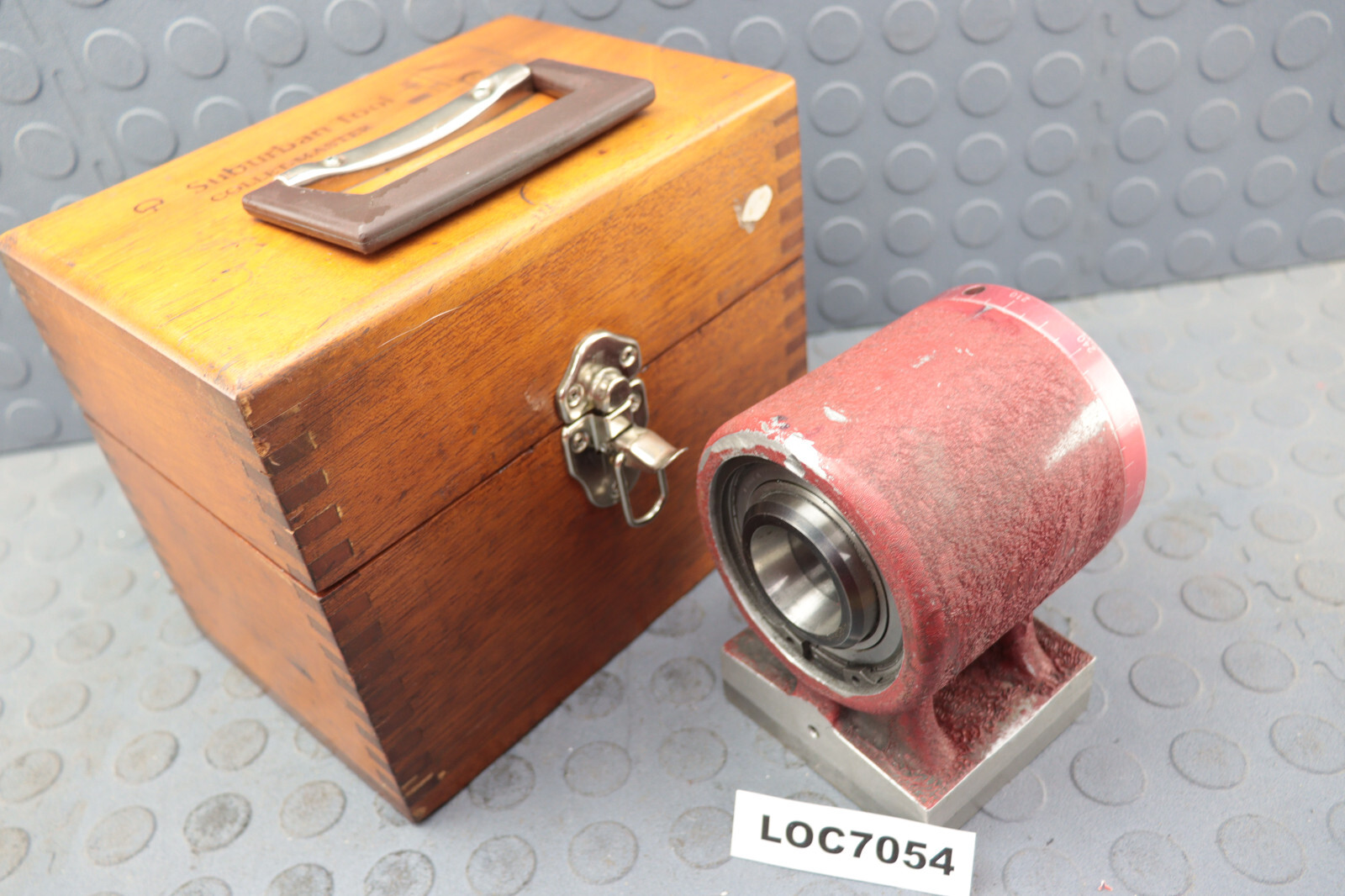 SUBURBAN TOOL COLLET MASTER CM5C GRINDING FIXTURE INDEX SURFACE 5C LOC7054