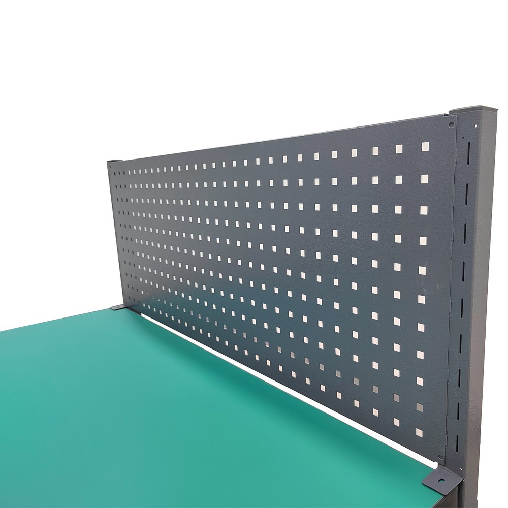 Factory Assembly Line Work Table Anti-static Workbench with 2 Drawers 1T Load