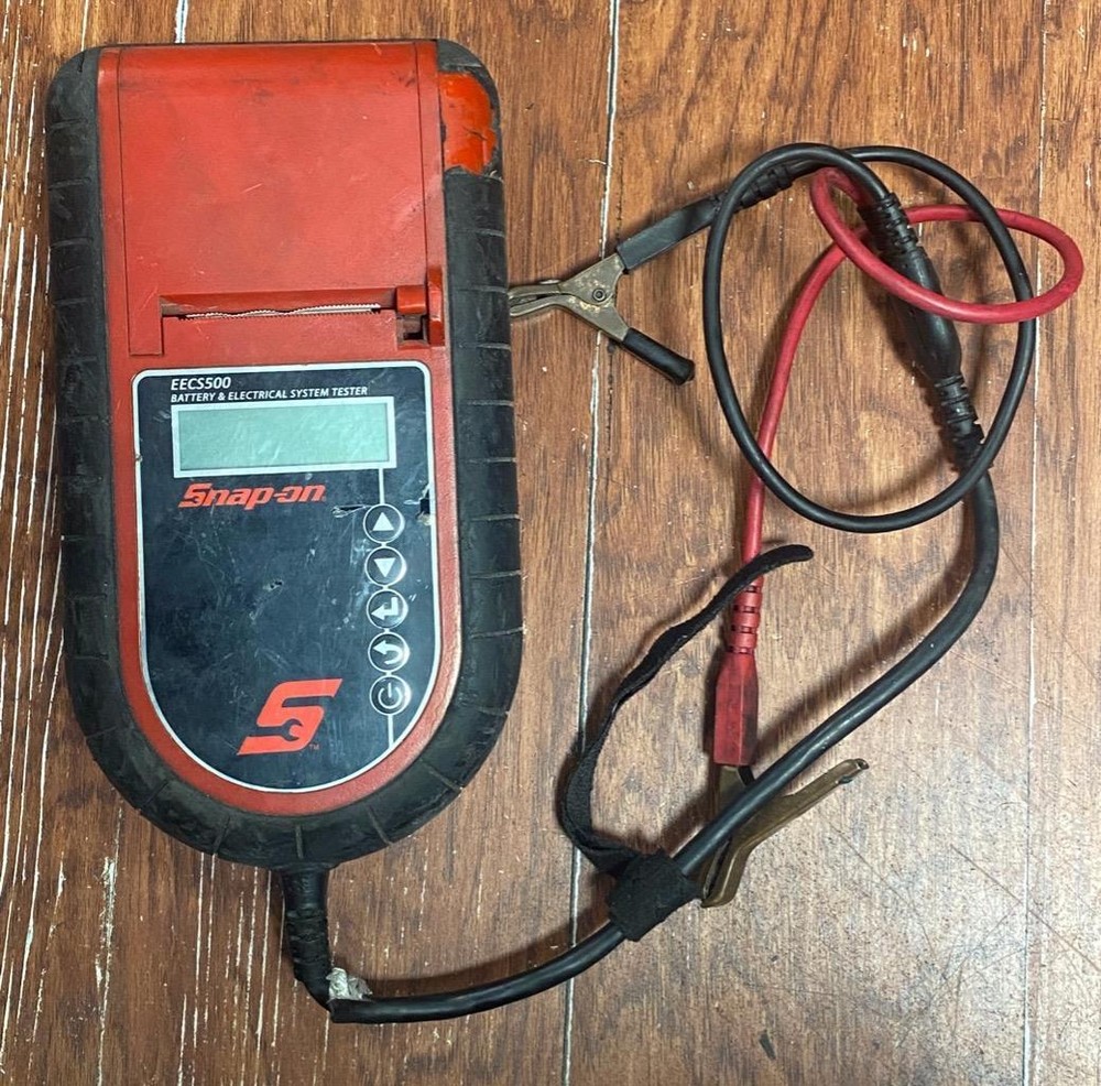 SNAP-ON EECS500 BATTERY & ELECTRICAL SYSTEM TESTER- USED.