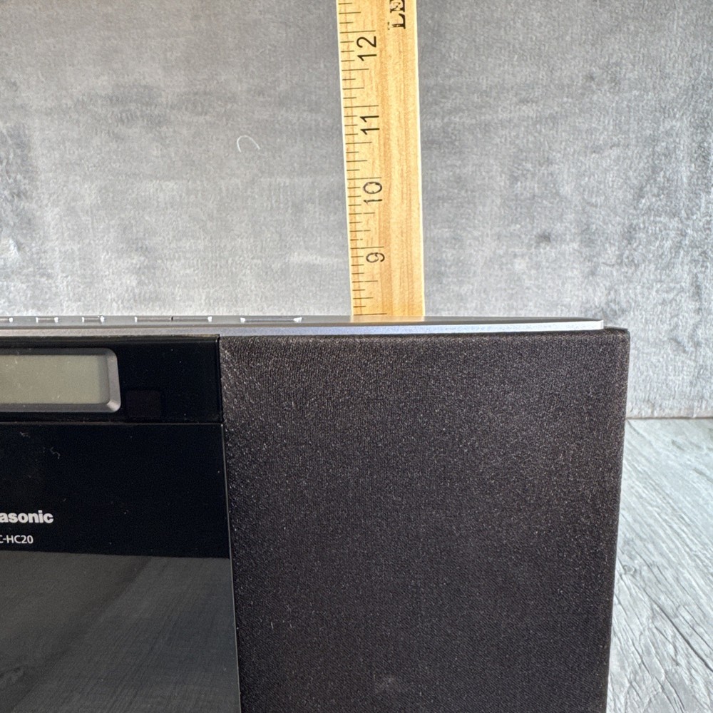 Panasonic SC-HC20 Compact Stereo System CD iPod Dock w/ Remote Tested