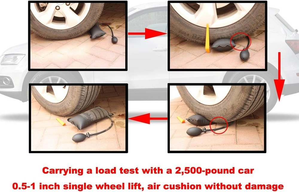 Enhanced 3 Size Air Wedge Leveling Tool - Durable & Non-Scratch Design