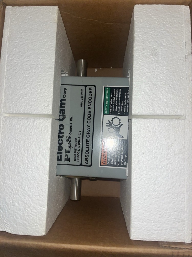 Electro Cam Absolute Gray Code Encoder-Brand New