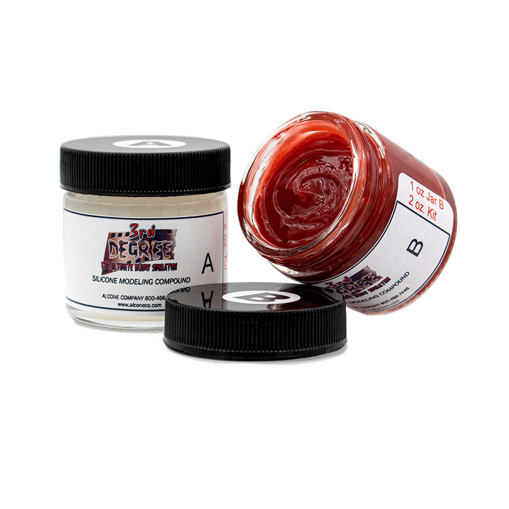3rd Degree Silicone Modeling Compound for SFX, 2oz, Various Colors Available