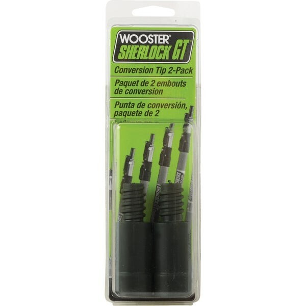 3-Wooster Sherlock GT Paint Extension Pole Conversion Tip (2-Pack) Model: R042