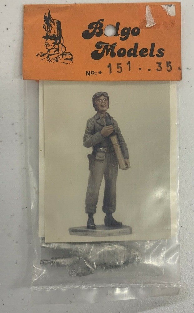 Belgo Models 151 U.S. Tank Crewman - 1/35 Scale
