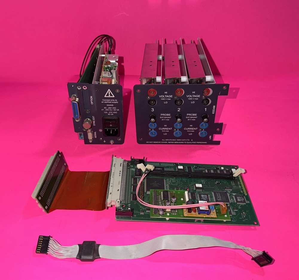 Fluke Norma 4000 Power Analyzer Internal Components Only READ