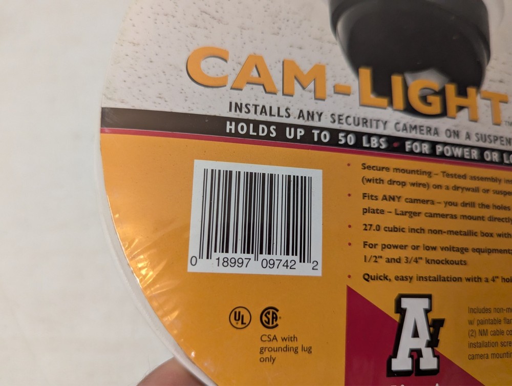 ARLINGTON - FLC430 Cam-Box Kit for Installing a Security Camera