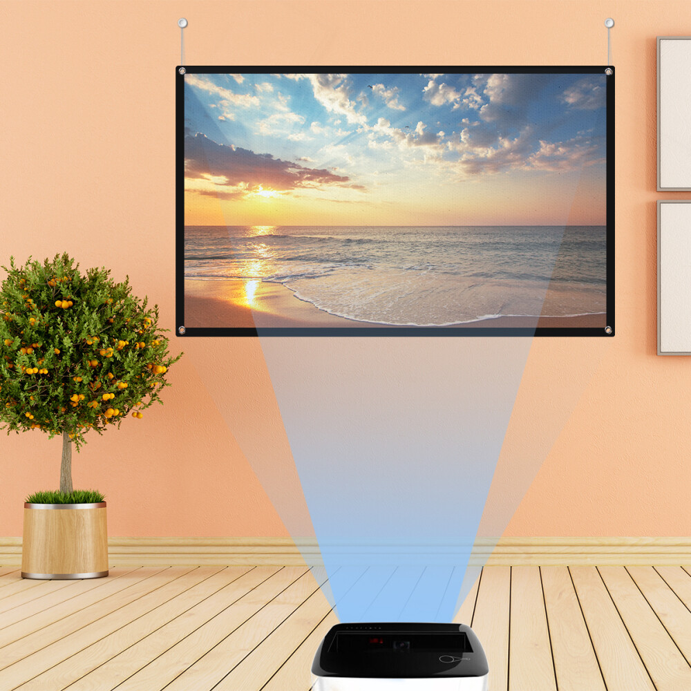 Anti Crease Projector Screen Wall Projector Screen Roll Up Projector Screen