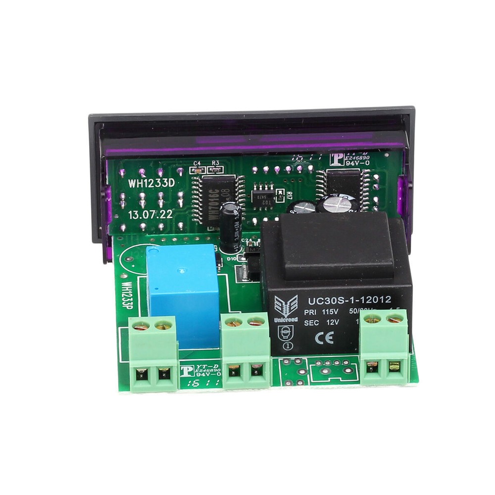 10A 110V Digital Temperature Controller Temp Sensor Thermostat Control Relay