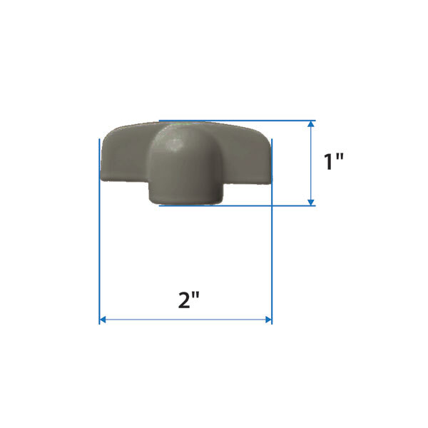 Andersen Operator Handle (T-Handle) in Stone Color (1966 to Present)